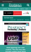How pppmag.com looks like on a mobile device such as an iPhone.