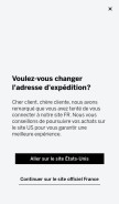 How prada.com looks like on a mobile device such as an iPhone.