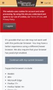 How pragprog.com looks like on a mobile device such as an iPhone.
