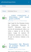 How prbookmarkingwebsites.com looks like on a mobile device such as an iPhone.