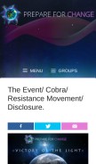 How prepareforchange.net looks like on a mobile device such as an iPhone.
