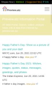 How preview.atz.pw looks like on a mobile device such as an iPhone.