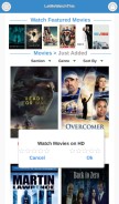 How primewire.site looks like on a mobile device such as an iPhone.