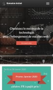 How privianet.com looks like on a mobile device such as an iPhone.