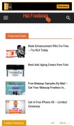 How prizepending.com looks like on a mobile device such as an iPhone.