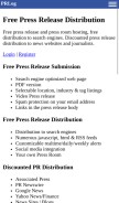 How prlog.org looks like on a mobile device such as an iPhone.