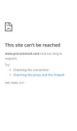 How procurestack.com looks like on a mobile device such as an iPhone.