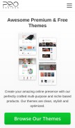 How prodesigns.com looks like on a mobile device such as an iPhone.
