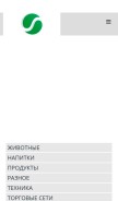How promo-kz.info looks like on a mobile device such as an iPhone.