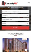 How propertyok.com looks like on a mobile device such as an iPhone.