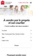 How propriodirect.com looks like on a mobile device such as an iPhone.