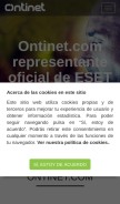 How protegerse.com looks like on a mobile device such as an iPhone.
