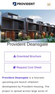How providentdeensgate.in looks like on a mobile device such as an iPhone.