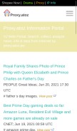 How proxy.atoz.pw looks like on a mobile device such as an iPhone.