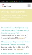 How proxy.atz.one looks like on a mobile device such as an iPhone.