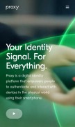 How proxy.com looks like on a mobile device such as an iPhone.