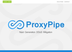 How proxypipedns.com looks like on a tablet such as an iPad.