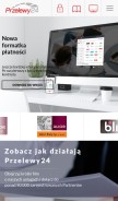 How przelewy24.pl looks like on a mobile device such as an iPhone.