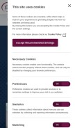 How psionline.com looks like on a mobile device such as an iPhone.