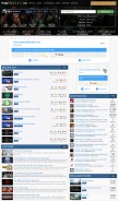 How psnprofiles.com looks like on a mobile device such as an iPhone.