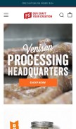 How psseasoning.com looks like on a mobile device such as an iPhone.