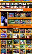 How puffgames.com looks like on a mobile device such as an iPhone.