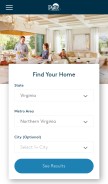 How pulte.com looks like on a mobile device such as an iPhone.