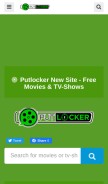 How putlockers.name looks like on a mobile device such as an iPhone.