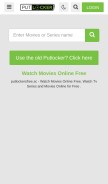 How putlockersfree.sc looks like on a mobile device such as an iPhone.