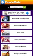 How puzzlemobi.com looks like on a mobile device such as an iPhone.