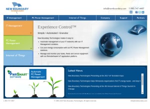 How pwrsmartservice.com looks like on a tablet such as an iPad.
