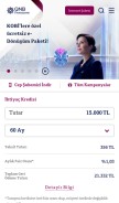 How qnbfinansbank.com looks like on a mobile device such as an iPhone.