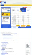 How qth.com looks like on a mobile device such as an iPhone.