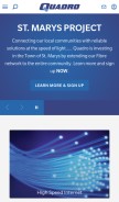 How quadro.net looks like on a mobile device such as an iPhone.