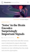 How quantamagazine.org looks like on a mobile device such as an iPhone.