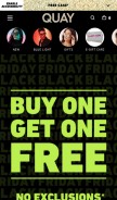 How quayaustralia.com looks like on a mobile device such as an iPhone.