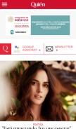 How quien.com looks like on a mobile device such as an iPhone.