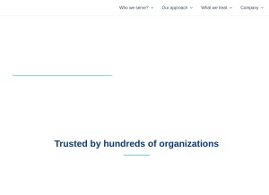 How quitmantra.com looks like on a tablet such as an iPad.