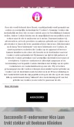 How quotenet.nl looks like on a mobile device such as an iPhone.