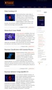 How r-tutor.com looks like on a mobile device such as an iPhone.