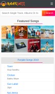 How raagjatt.info looks like on a mobile device such as an iPhone.