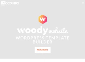 How raccourci.fr looks like on a tablet such as an iPad.
