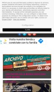 How radioacktiva.com looks like on a mobile device such as an iPhone.