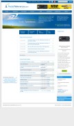 How radioreference.com looks like on a mobile device such as an iPhone.