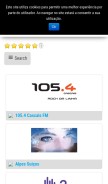 How radiosonlineportugal.pt looks like on a mobile device such as an iPhone.