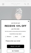 How rag-bone.com looks like on a mobile device such as an iPhone.