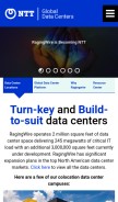How ragingwire.com looks like on a mobile device such as an iPhone.