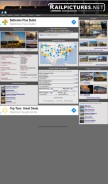 How railpictures.net looks like on a mobile device such as an iPhone.