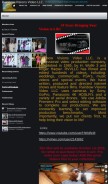 How rainbowvisionsvideo.com looks like on a mobile device such as an iPhone.