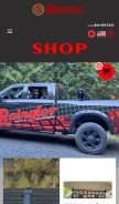 How raingler.com looks like on a mobile device such as an iPhone.
